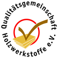 Gütesiegel der Qualitätsgemeinschaft Holzwerkstoffe