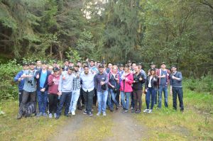 Foto: Teilnehmer Info-Tage für Auszubildende im Holzhandel in Bad Wildungen